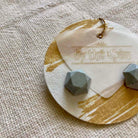 AROMA STONE HEXAGON (MIDDLE) - BLUE - Borderless Creations