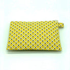 刺繍入りポーチ - YELLOW - Borderless Creations