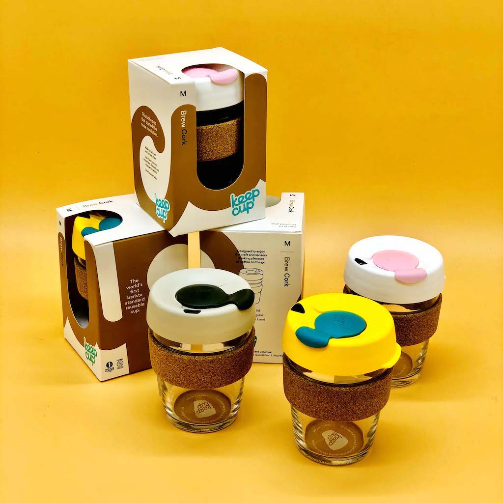 BREW CORK KEEPCUP 12oz - HAZEL - Borderless Creations