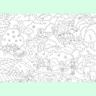 大きい塗り絵ポスター - JUNGLE - Borderless Creations