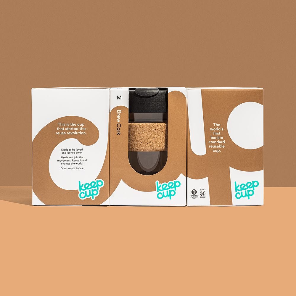 BREW CORK KEEPCUP 16oz - AUSTRALIS - Borderless Creations