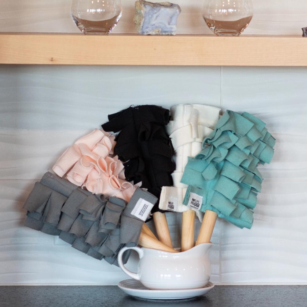 洗えるハンドモップ  - ORGANIC COTTON FLEECE - Borderless Creations